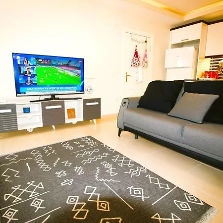 Sun Star 1+1 в стуки 40€ при заселении в квартиру вы оплачиваете депозит в размере 300€ с него высчитывается свет и вода 5€ в сутки и финальная уборка 40€, остаток денег возвращается при выезде * Аланія